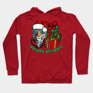 Gansta Wrapper Funny Christmas Design Hoodie